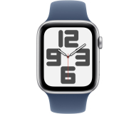 Apple Watch SE 2 40/Srebrne Aluminum/Niebieska Pasek M/L LTE - 1278037 - zdjęcie 2
